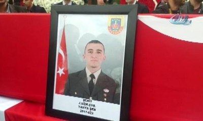 Şehit Uzman Çavuş  Yahya Şen'e veda