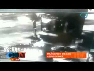 Revelan imágenes de los asesinos de un policía en el DF