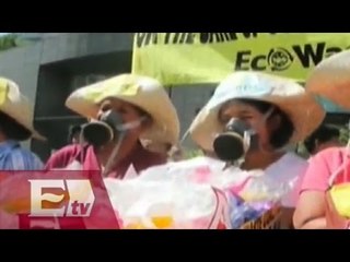 Protestas en Filipinas por el envío de basura procedente de Canadá/ Yazmín Jalil