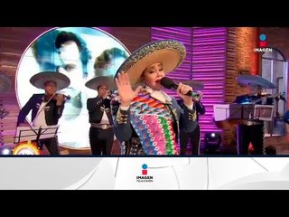 ¡Aída Cuevas interpreta 'La noche y tú' en el foro de Sale el Sol! | Sale el Sol