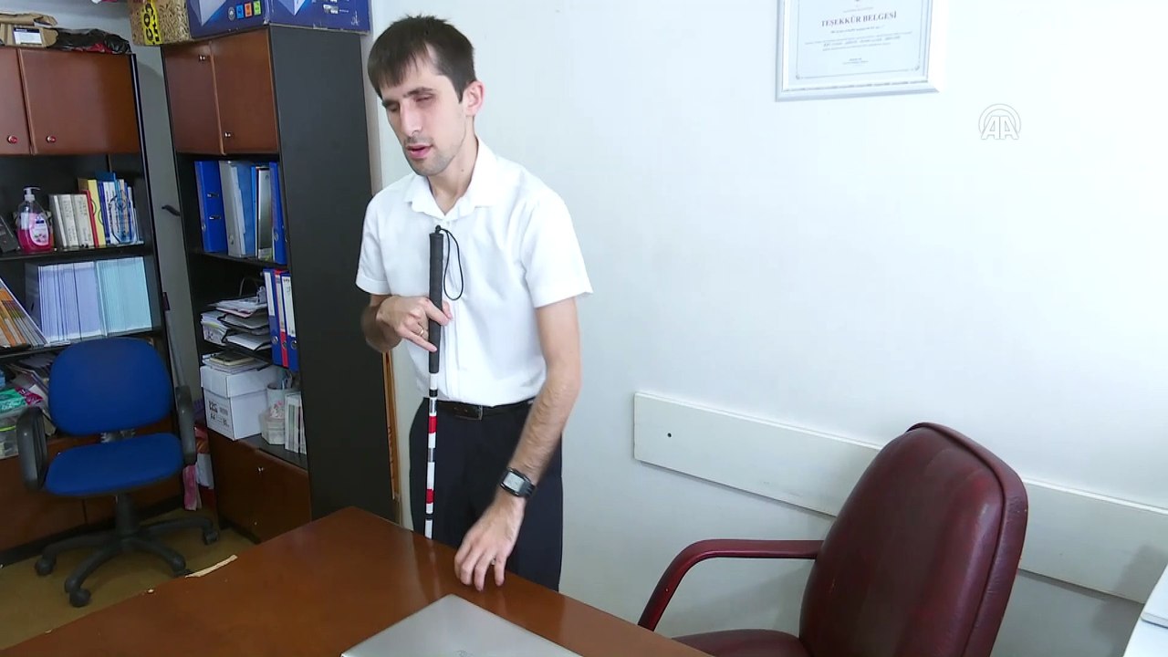 Görme engelliler bulundukları yerde üniversite sınavına hazırlanabilecek - ANKARA