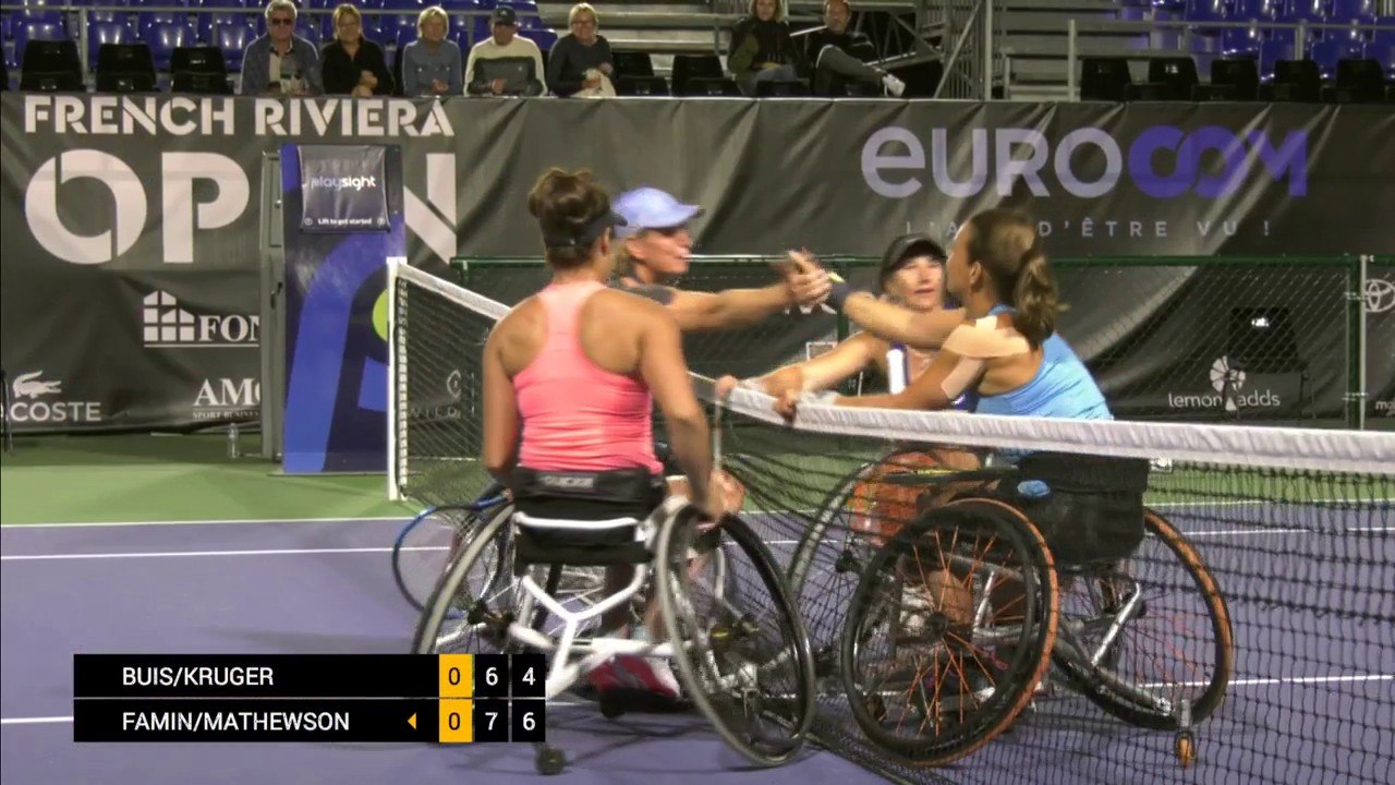 Women's Doubles Final - Buis/Kruger vs Famin/Mathewson