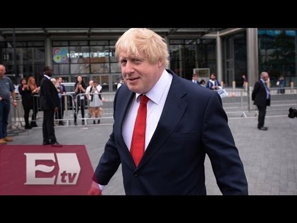 Boris Johnson, exalcalde de Londres, insta a votar a favor del Brexit/ Hiram Hurtado
