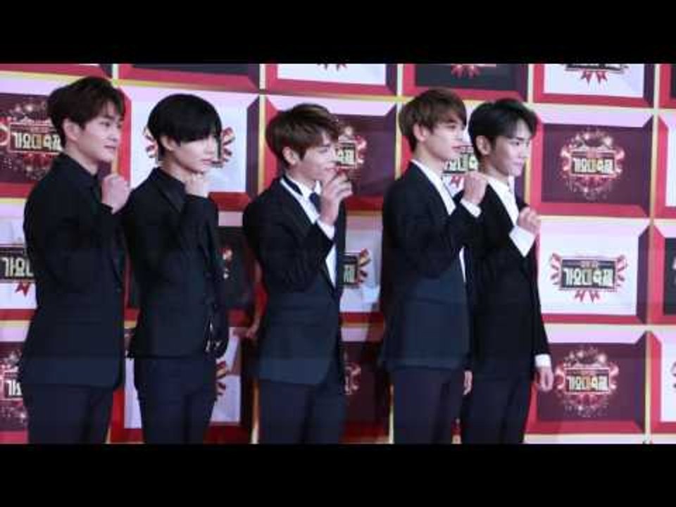 2016-12-29《KBS 歌謠大慶典》紅毯直擊：SHINee