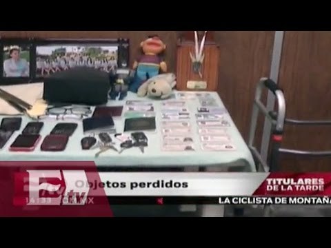 Estos son los objetos más extraños que se encuentran en el metro / Yuriria Sierra