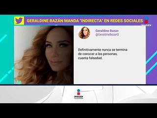 ¡Geraldine Bazán responde a Gabriel Soto por medio de sus redes sociales! | De Primera Mano