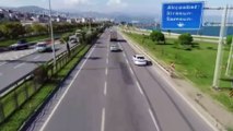 Trabzon il genelinde Drone ile trafik denetimleri başladı