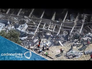 Reducido a escombros hospital infantil en Cuajimalpa por explosión