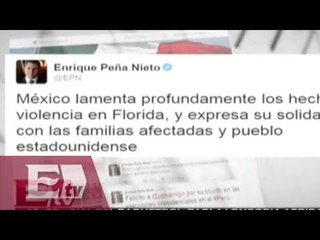 Peña Nieto condena masacre en bar gay de EU / Ingrid Barrera