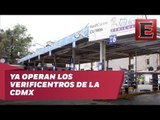 En la CDMX opera ya 98% de los verificentros