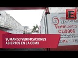 La mayoría de los verificentros capitalinos ya opera con normalidad