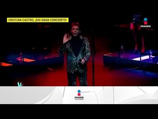 ¡Cristian Castro salió de su concierto en el Auditorio Nacional acompañado! | De Primera Mano