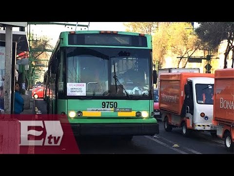 Deja de ser gratuito el servicio de RTP, Tren Ligero y trolebús/ Hiram Hurtado