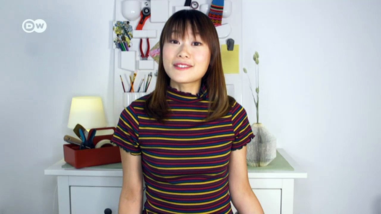 DIY: Eine Papiervase aus Buchseiten | DW Deutsch