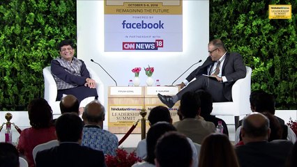HTLS 2018: Union Minister Piyush Goyal responds to Rahul Gandhi’s jibe