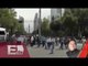 Integrantes de la CNTE marchan en Reforma rumbo al Zócalo Capitalino / Ricardo Salas