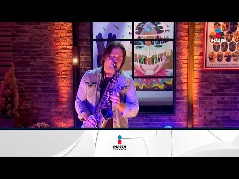 El saxofonista Leo Paryna toca 'Trátame suavemente' de Soda Stereo | Sale el Sol