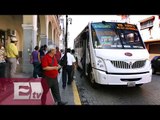 Cambiarán microbuses por transporte alterno en el Centro Histórico de la CDMX/ Héctor Figueroa