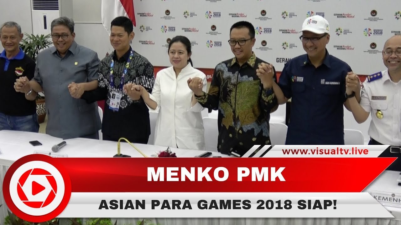 Menko PMK Puan : Indonesia Siap Gelar Asian Para Games 2018!