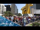 Marchas y bloqueos hoy 19 de enero 2015 en DF