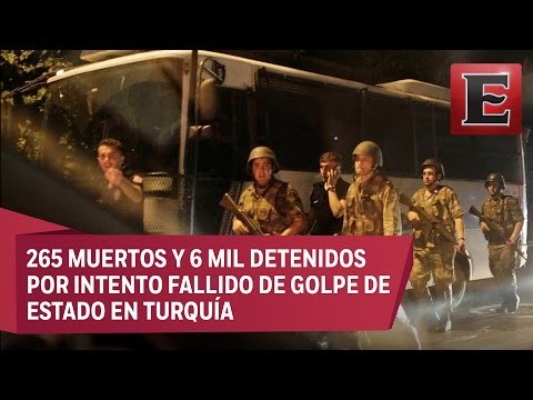 Crónica del intento fallido de golpe de Estado en Turquía