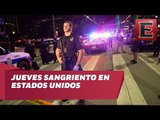 Jueves sangriento en Estados Unidos deja 5 policías muertos