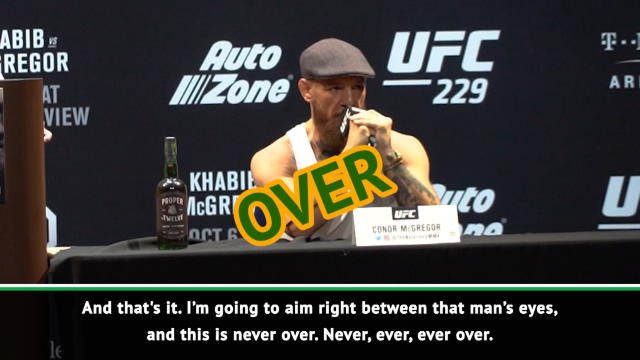 Return of the King? - the best of Conor McGregor before UFC 229