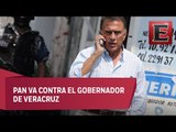 Miguel Ángel Yunes aplaude acción de la PGR con Javier Duarte
