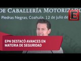 EPN inaugura 12º regimiento de caballería motorizada en Coahuila