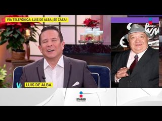 ¡Luis de Alba se casa después de casi 30 años de relación! | De Primera Mano