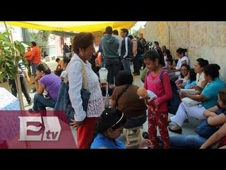 Скачать видео: No cesan bloqueos viales y boicot a comercios en Oaxaca/ Paola Virrueta