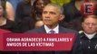Obama rinde homenaje a policías asesinados en Dallas