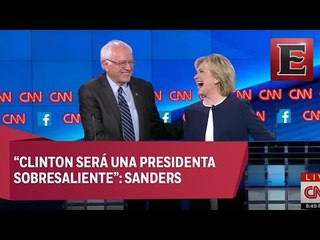 Bernie Sanders respalda candidatura de Hillary Clinton