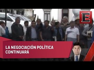 Culmina mesa de negociación política entre la CNTE y la Segob