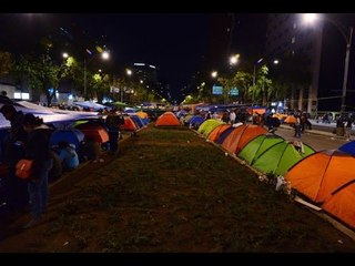 Lo que nadie vio del plantón en Paseo de la Reforma / Plantón en Reforma