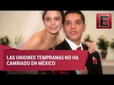 20% de las mujeres mexicanas se casan antes de los 18 años