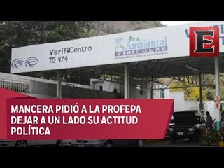 CDMX pide a Profepa transparentar información de verificentros