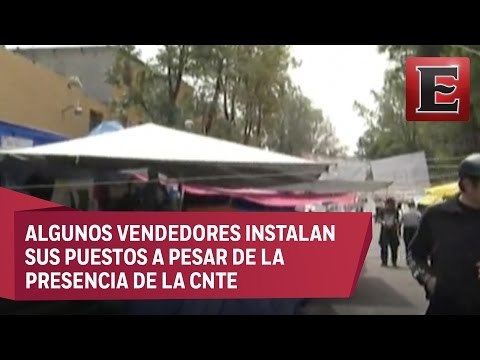 Sin actividad el campamento de la CNTE en la Ciudadela
