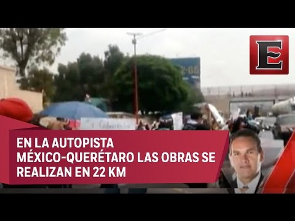 Obras y baches en autopistas entorpecen la circulación