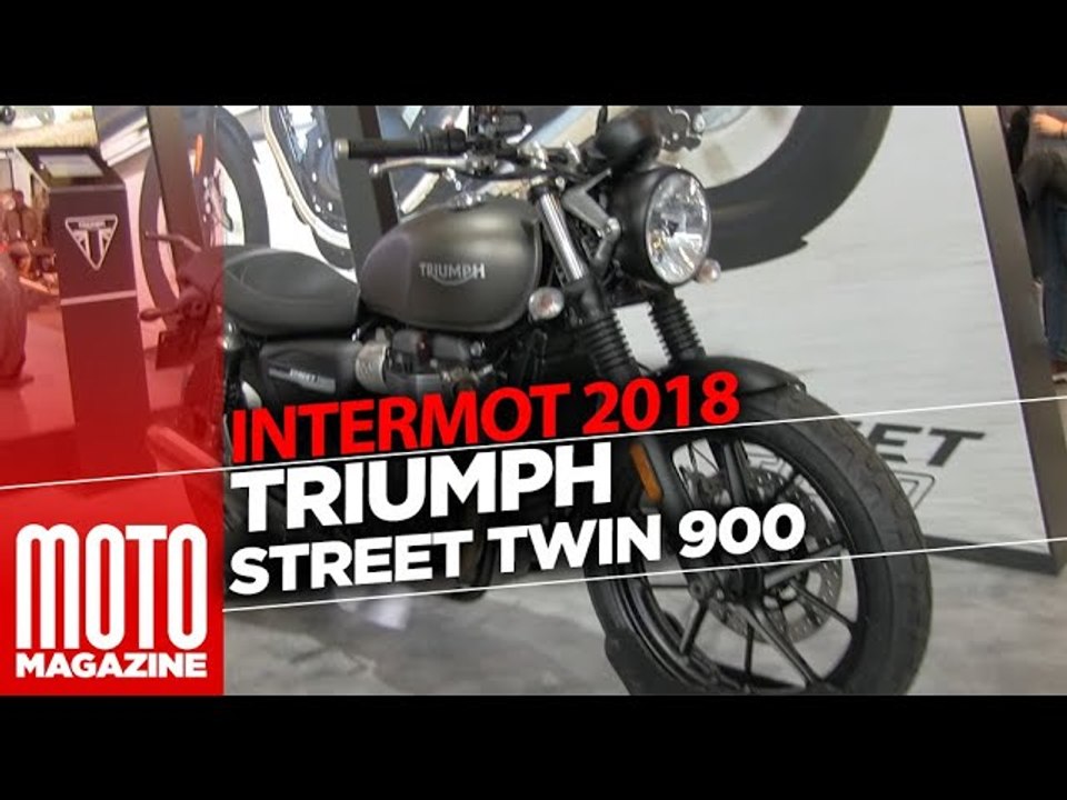Triumph Street Twin 900 2019 - INTERMOT 2018