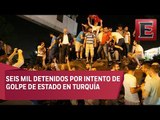 Detenciones masivas por intento de golpe de Estado en Turquía