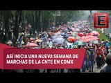 CNTE anuncia marcha de Los Pinos a Segob