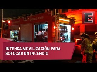 Incendio en un departamento de la colonia Obrera