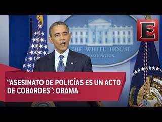 Obama condena asesinatos en Baton Rouge