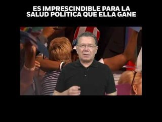 'Hillary Clinton ya es la candidata demócrata', en opinión de Jorge Fernández