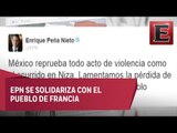 EPN condena atentado en Niza / Atentado en Francia