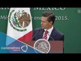 Ayotzinapa 'no puede dejarnos atrapados': Peña Nieto