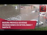 Intensas lluvias provocan inundaciones en Santa Fe