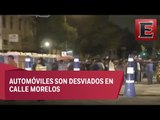Continúa bloqueada la circulación en Bucareli