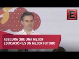 Nuño dice que la reforma educativa asegura mejores escuelas